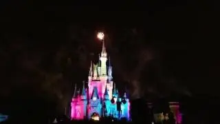 Disney World Wishes fireworks display. 4-2017