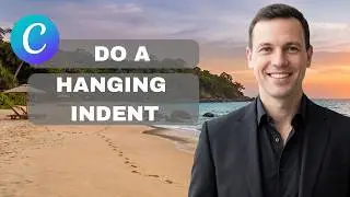 How to Do a Hanging Indent in Canva  (full guide)