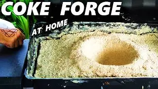 Transformed a Grill into a Coke Forge for Blacksmithing!