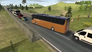 Crazy Bus Adventure🚍⚡🚧 | Bus Simulator : Ultimate - Mobile Gameplay