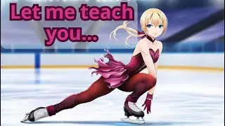 ASMR | Popular girl helps you learn figureskating (flirty) (F4F) (F4M)