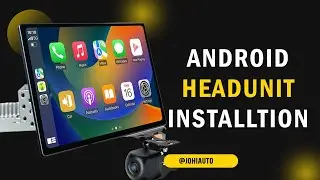 Android head unit installation | አንድሮድ ስክሪን እንዴት መግጠም ይቻላል | How to wiring reverse camera on car