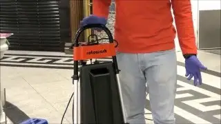 Rotowash: Модель R45B ESC - на эскалаторе