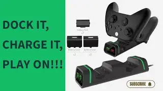 🔋 Never Run Out of Power Again! Dobe Charging Dock for Xbox controllers Unboxing + Honest Review