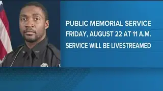 Funeral services announced for Officer David Rose