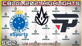 CBLoL 2021 CRZ x PAIN Highlights do Jogo | CBLoL CRZ x PAIN Highlights do Jogo | CRZ vs PNG.