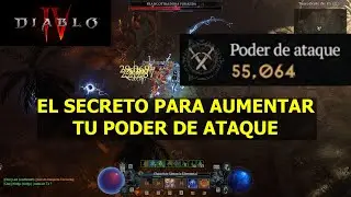 Diablo 4 Como subir Poder de Ataque (truco fundamental)