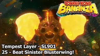 Tempest Layer - SL901 - 25 - Beat Sinister Blusterwing! - Donkey Kong Bananza Guide