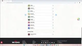 DnD Beyond Character Builder