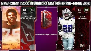 NEW COMP PASS REWARDS! AKA MEAN JOE GREENE AND EDGERRIN JAMES! | MADDEN 23 ULTIMATE TEAM