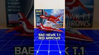 🔺🔺🔺🔺🔺🔺🔺 Red Arrows in the sky! BAE Hawk T1 | Revell #modelbuilding #redarrows #modellbau