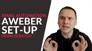 Set up from scratch the best beginner friendly list building email automation (AWeber walkthrough)
