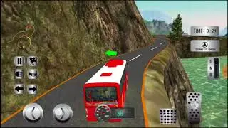 Off Road Tour Coach Bus Driver ( By The Game Storm Studios ) Android Gameplay HD