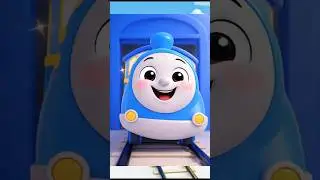 Colorful Toy Train 🚆 | Learn Red Blue Yellow Green Pink | Preschool learning #shorts #colors