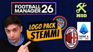LOGHI SQUADRE E STEMMI DELLE COMPETIZIONI UFFICIALI PER FOOTBALL MANAGER 26 | GUIDA TUTORIAL FM26