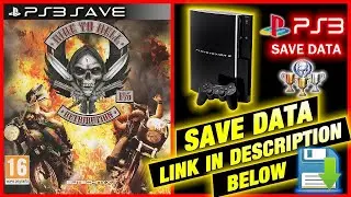 Ride to hell retribution Save Data PS3 100 % ALL UNLOCKED 🏆