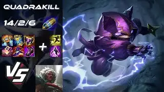 TOP Kennen vs Ambessa [QUADRAKILL] - EU Grandmaster Patch 25.S2.2