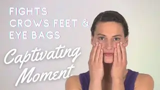 Facial exercise: Against crow's feet, bags under the eyes & drooping eyelids