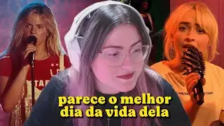Emotionally shaken 😏 with Renee Rapp (Amazon Music) and Sabrina Carpenter (Live on SNL)