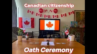 Our Canadian Citizenship Virtual Oath Ceremony in 2024 #canada #nepal #internationalstudents