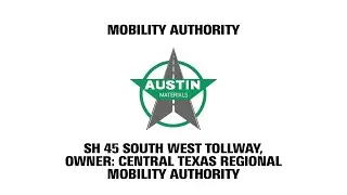 2020 TXAPA Award: Mobility Authority (CTRMA)