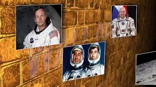 Wall of fame, een eerbewijs aan de astronauten