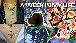Week in my Life - First Painting Project of the School Year