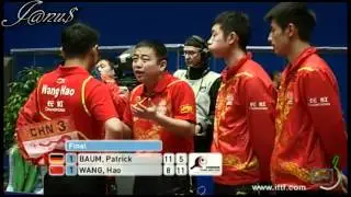 2012 WTTTC MT-F/CHN-GER/G3 WANG Hao - BAUM Patrick [720p/Full Match|Short Form]