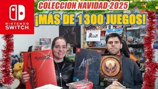 Navidad 2025 - Nuestra colecci&oacute;n de Nintendo Switch: &iexcl;M&aacute;s de 1300 juegos! |AdmaGames|Especial