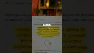 The path to self-love😍| book therapy| books|shorts