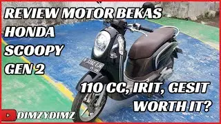 REVIEW MOTOR BEKAS SCOOPY FI 2016, MASIH WORTH IT? (2022)