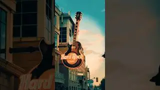 Niagara's hard rock Cafe. #niagara #guitar #rock #niagarafalls  #shorts