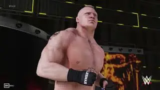WWE 2K19 - Brock Lesnar Vs Kevin Owens (Onstage Brawl)