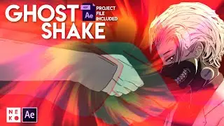 Ghost Shake AMV Tutorial For After Effects #Nekosensei