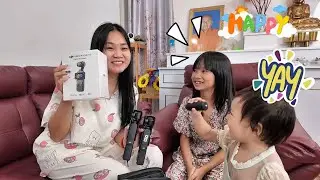 Dji osmo pocket 3 for Vlogger Pan Pan Lay 😜(unboxing vlog) 