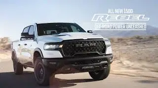 Lifted and loaded for 4x4 action, meet the all-new Ram 1500 Rebel!