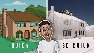 Creating the Simpsons House!
