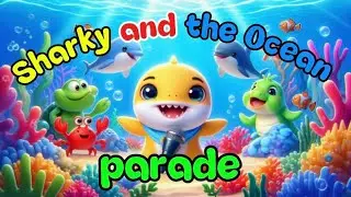 Sharky and the Ocean Parade 🦈🎶 | Fun Kids Song & Underwater Adventure