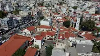 Κομοτηνή Πρωτεύουσα της Θράκης από ψηλά