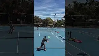 Running Forehand Pass #tennistime #tennisshorts #shortsvideo