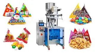 Automatic Snack Triangle Bag Pyramid Bag Packaging Machine