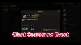 MIR M | Operation defeat Giant Scarecrow - New event fieldBOS