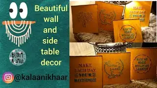 How to make best wall decor items