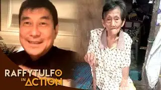 LOLA NA NANLILIMOS NG PAGKAIN, BINIGYAN NI IDOL NG 100K!