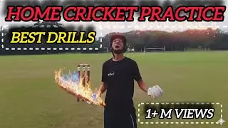 Cricket Home practice 😱😱/Cricket batting practice/cricket batting video #cricketmotivarional