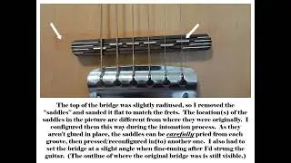 Whatever Works - 1966 Stella (Harmony) H929 - $10 Bridge Upgrade / Better Intonation