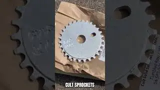 ⚙️CULT PANZA Conviction Guard and Solid USA sprockets at Albe&rsquo;s. 🔗in comments to swoop.