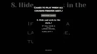Games to play with cousins/friends..!#ytshorts #clue #nest #cluenest #shorts #games #friends#cousins