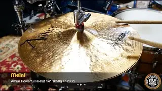 MW-Vintage.pl - Meinl Amun Powerful Hi-hat 14