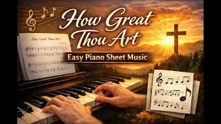 How Great Thou Art &ndash; Easy Piano Solo | Beautiful Hymn Arrangement
